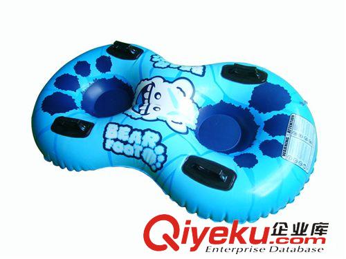 滑雪圈 gd豪華印logo充氣滑雪板/新款時尚成人戶外運(yùn)動充氣滑雪橇原始圖片3