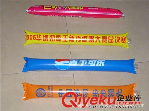 助威道具 多款廣告促銷(xiāo)禮品 充氣啦啦棒 可印logo pvc充氣打擊棒