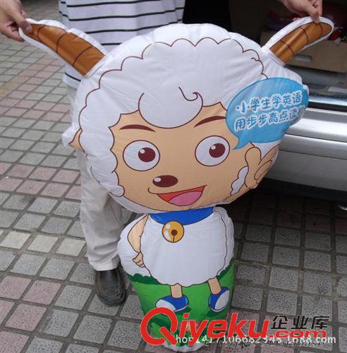 卡通氣模玩具 室內居家必備 充氣財神擺件不倒翁 多款充氣不倒翁玩具原始圖片2