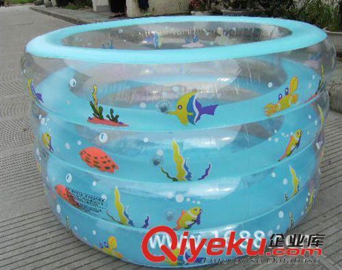 水上游藝設施 供應PVC充氣兒童泳池 卡通印花兒童戲水池 充氣水池直銷原始圖片2