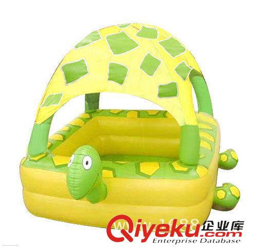 水上游藝設(shè)施 白色印花嬰兒充氣浴池 充氣兒童游泳池 直供銷售原始圖片3