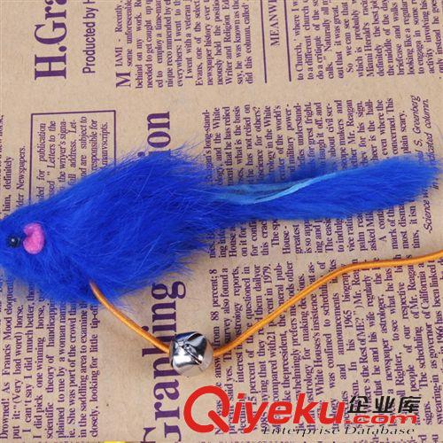 寵物玩具 貓咪逗貓棒 兔毛發(fā)聲鈴鐺逗貓棒 貓咪互動玩具逗貓桿 寵物玩具原始圖片2