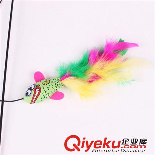 寵物玩具 寵物貓玩具 貓咪逗貓棒 羽毛逗貓桿逗貓互動玩具貓咪用品原始圖片2