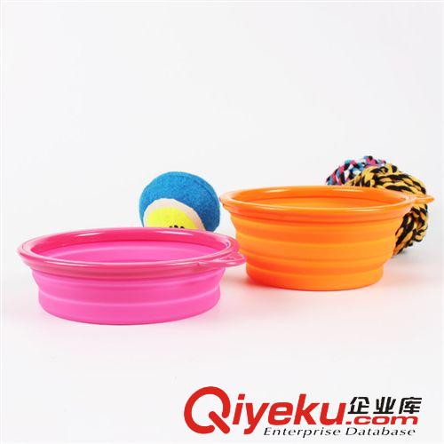 日用品區(qū) 折疊狗碗 戶外狗碗 出游必備 塑料寵物食盆 小型犬碗狗狗食盆用品原始圖片2