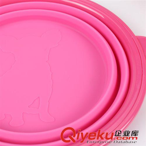 日用品區(qū) 折疊狗碗 戶外狗碗 出游必備 塑料寵物食盆 小型犬碗狗狗食盆用品原始圖片3