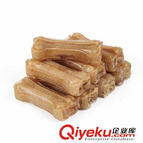 寵物零食 小型犬狗狗零食 寵物磨牙棒 燒烤味牛奶兌入補鈣潔齒骨咬膠8支裝
