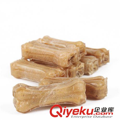 寵物零食 小型犬狗狗零食 寵物磨牙棒 燒烤味牛奶兌入補鈣潔齒骨咬膠8支裝原始圖片2