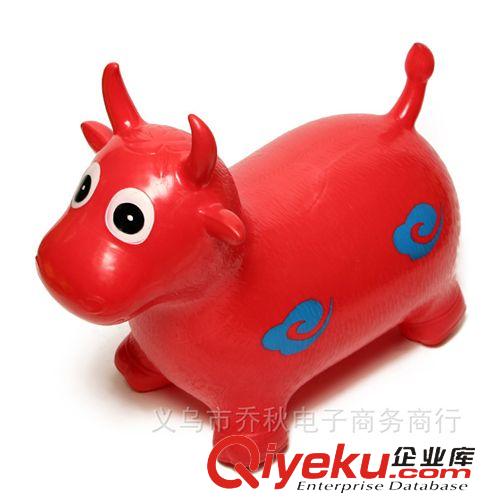 跳跳馬 廠家直銷 PVC加厚充氣1300克跳跳馬羊牛.鹿充氣兒童玩具動(dòng)物原始圖片3