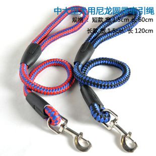 牽引繩項(xiàng)圈 1.5cm 加固反光寵物胸背牽引帶 小狗鏈 小型犬胸背帶 狗牽引繩