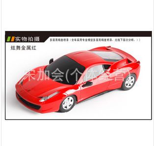 遙控玩具 廠家直銷仁達重力感應方向盤遙控車模 1:16 大號