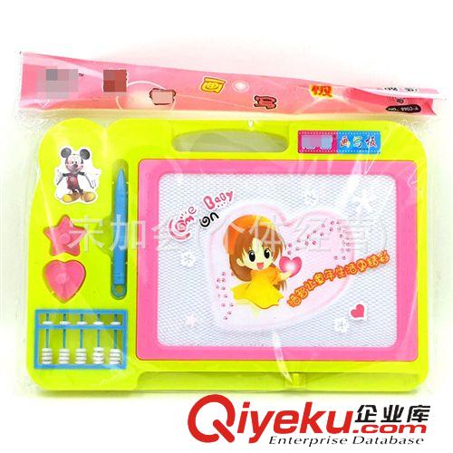 益智玩具 批發(fā)兒童早教學(xué)習(xí)畫畫工具  寶寶寫字板 畫寫板原始圖片2