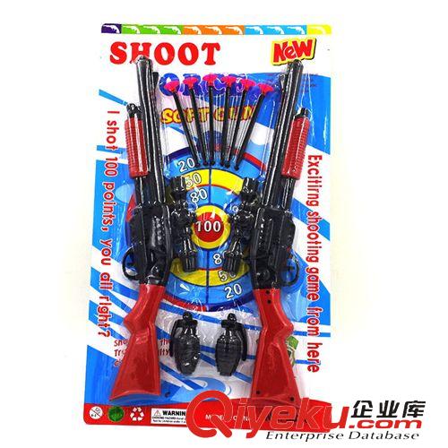 塑料玩具 地攤熱銷兒童軟彈槍玩具 塑料針槍 AK47玩具槍 吸板9元9專批