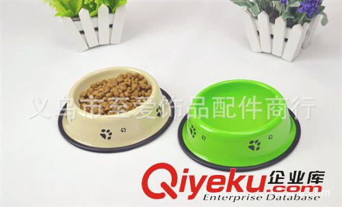 寵物食具水具 gd不銹鋼烤漆狗碗狗碗 2號 寵物碗寵物不銹鋼碗水碗食盆