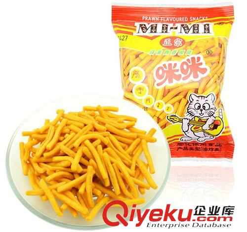 品種分類 80后零食品 馬來西亞風(fēng)味食品zz咪咪蝦條/蟹味粒20g/包480包/箱