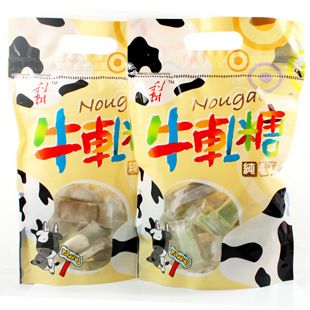 進(jìn)口食品區(qū) 進(jìn)口食品 臺(tái)灣手工利耕牛軋?zhí)?50g 花生糖 袋裝休閑零食批發(fā)