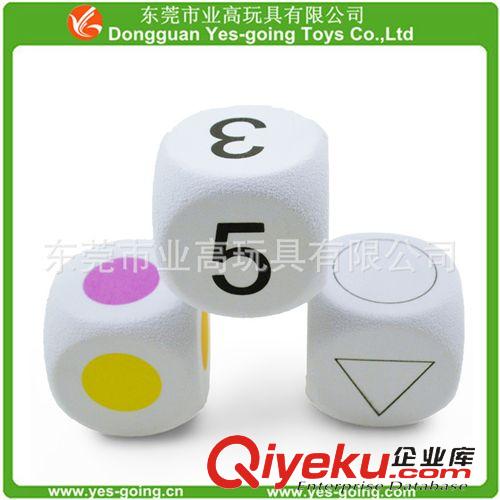玩具禮品 東莞EVA發(fā)泡骰子，多面多種形狀方塊，精美骰子，熱轉(zhuǎn)印色子原始圖片2