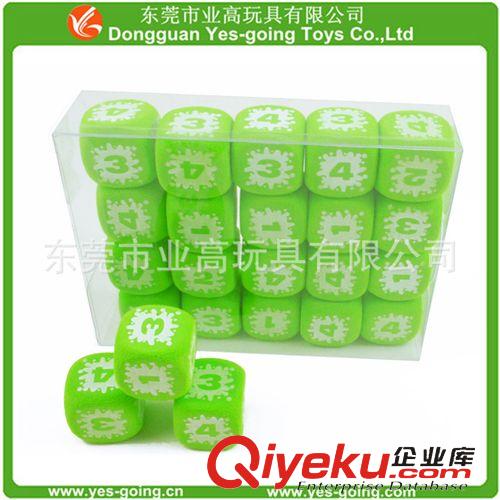 玩具禮品 東莞EVA發(fā)泡骰子，多面多種形狀方塊，精美骰子，熱轉(zhuǎn)印色子原始圖片3