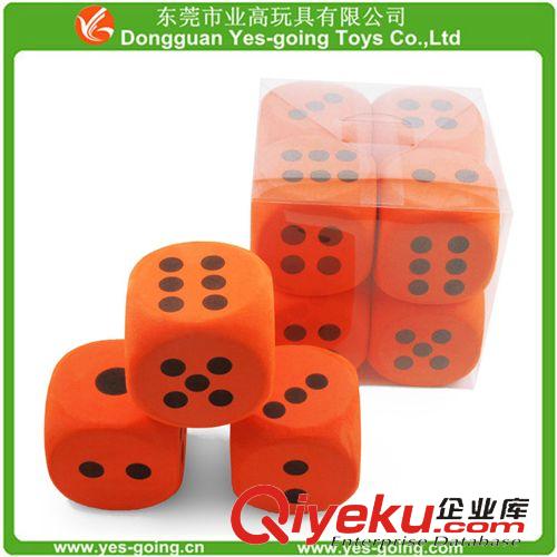 玩具禮品 EVA圓角骰子，EVA骰子生產(chǎn)廠家，高發(fā)泡吸塑色子，多面圓角/直角
