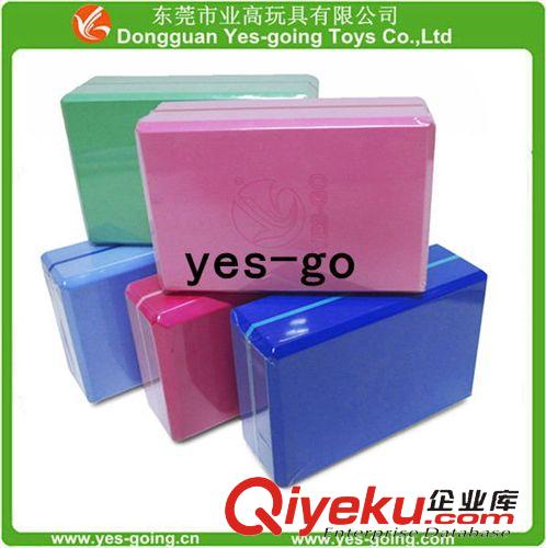 運動用品 優(yōu)質(zhì)EVA瑜伽磚，環(huán)保耐用健身磚，高密度PE瑜伽磚，多色