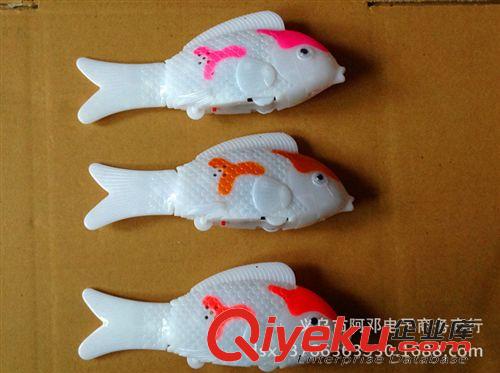 新品上市 新奇特快跑電動音樂小魚會跑的電動魚搖頭擺尾電動魚玩具（花色）原始圖片2