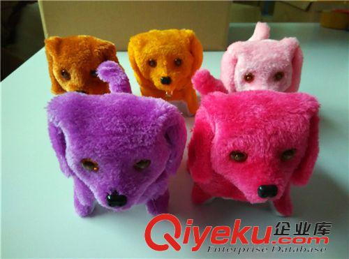電動(dòng)玩具 義烏廠家批發(fā) 電動(dòng)前進(jìn)狗 倒退狗5種顏色可選 地?cái)偀徜N貨源