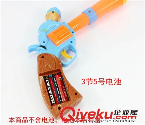 電動(dòng)玩具 短款 新款光頭強(qiáng)電動(dòng)投影槍 語(yǔ)音 玩具槍電動(dòng)玩具批發(fā)