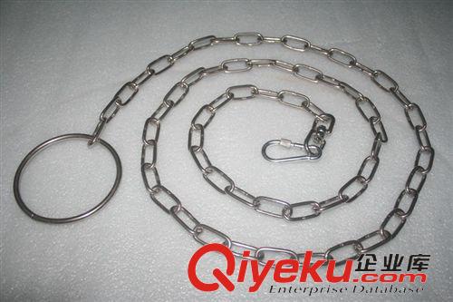 牽引繩 超結(jié)實(shí)永不生銹不銹鋼牽引繩 寵物鏈條 狗鏈子 大中型犬狗鏈原始圖片2
