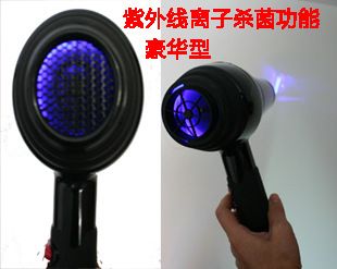 吹風(fēng)機(jī) 寵物冷熱風(fēng)吹風(fēng)機(jī) 貓狗吹水機(jī)靜音2500W大功率降噪音處理帶紫外線原始圖片2