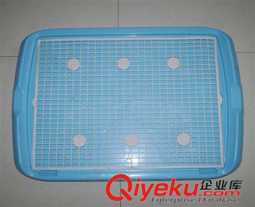 狗廁所 寵物用品批發(fā) 豪華帶立柱網(wǎng)格寵物廁所 狗廁所  加厚免尿片原始圖片3
