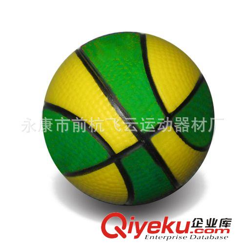 ＰＵ運動球 現(xiàn)貨或定制6.3cm雙色PU發(fā)泡籃球原始圖片2