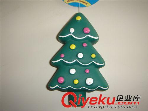 圣誕玩具 環保搪膠圣誕樹玩具小狗玩具小狗訓練用圣誕玩具圣誕