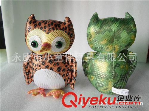 沙包動物、紗布球工藝品 促銷禮品玩具，工藝品，沙包貓頭鷹 手工工藝品 沙包玩具