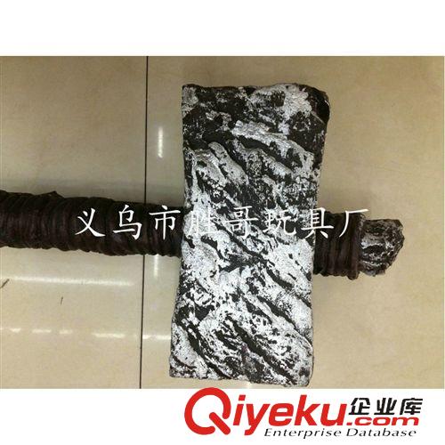 八月新品 廠家直銷 PU斧頭兵器 骷髏圖案驅魔斧頭