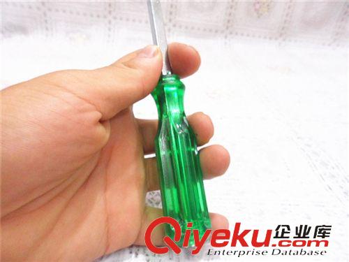 五金工具 8寸水晶穿心桿螺絲刀 結(jié)實耐用 兩元店貨運 廠家直銷 地攤熱賣原始圖片3