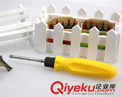 五金工具 黃的特大雙用螺絲刀 實(shí)惠經(jīng)濟(jì) 兩元店專批 廠家直銷義烏小商品
