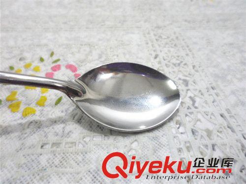 廚房用具 （4個(gè)超值裝）長(zhǎng)14cm兒童嬰兒寶寶金屬調(diào)羹小湯飯勺子喂飯勺批發(fā)原始圖片3