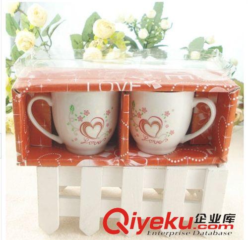 工藝品類(lèi) 禮品陶瓷杯 2個(gè) 休閑咖啡杯 2元店專(zhuān)批 兩元店貨源 廠家直銷(xiāo)原始圖片2