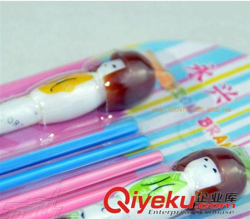 辦公  文具 卡裝可愛卡通中性筆 2支筆+4支芯 浪漫情侶筆 2元店專批 廠家直銷原始圖片2