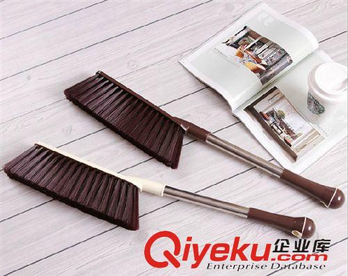 9.9日常用品 長66cm特大號不銹鋼全新料床刷批發掃床刷長柄撣塵刷除塵車刷9.9原始圖片2