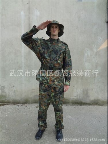 外軍迷彩服 廠價直銷外貿外軍迷彩服戶外運動服裝 ACU德軍叢林迷彩服特戰服原始圖片3