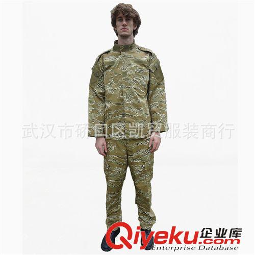 外軍迷彩服 廠價(jià)直銷外貿(mào)外軍迷彩服 戶外運(yùn)動(dòng)服裝 ACU CS 虎斑沙漠迷彩服