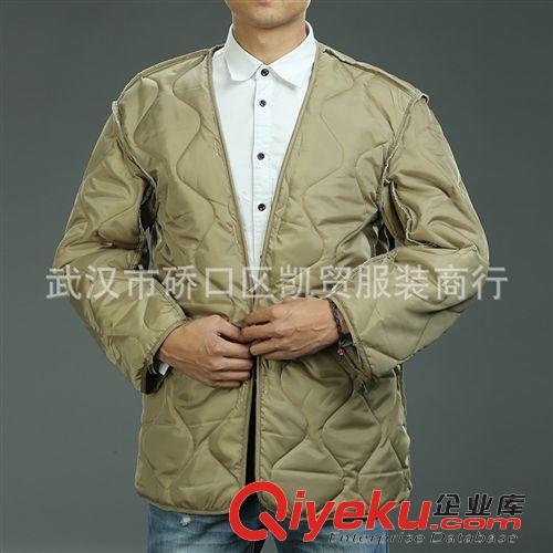 風衣 廠價直銷 秋冬款美軍M65風衣內膽黃綠色 風衣棉內膽原始圖片3