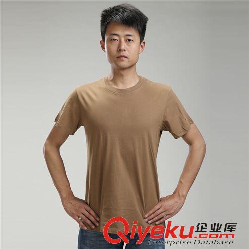 T恤 廠家訂做軍訓軍綠色迷彩服 純棉圓領短袖速干T恤 吸濕排汗原始圖片2