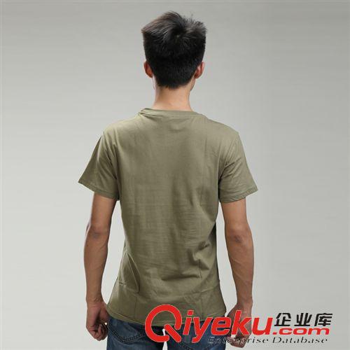 T恤 廠家訂做軍訓軍綠色迷彩服 純棉圓領短袖速干T恤 吸濕排汗原始圖片3