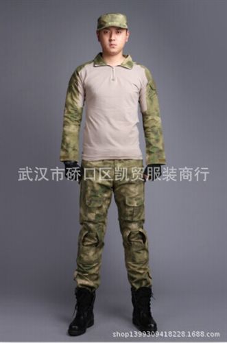 青蛙服 我是特種兵之火鳳凰迷彩服 CP青蛙緊身迷彩衣服 ACU戰術全套服裝