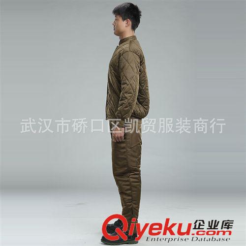 保暖系列 廠價直銷套裝男式棉衣保暖棉服戶外作訓棉衣褲一件代發原始圖片2