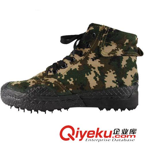 戶外鞋 07新式武zp配發消防高腰迷彩冬季作訓鞋 高幫作訓鞋軍訓迷彩鞋
