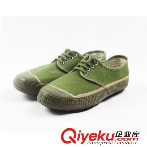 戶外鞋 解放鞋電工男女軍綠色黃球鞋軍訓(xùn)鞋農(nóng)田勞保干活鞋防滑工作球鞋原始圖片3