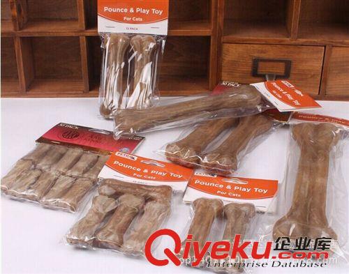  寵物零食咬膠 寵物用品狗咬膠零食本色皮壓骨  本色牛皮壓骨 4寸2支裝 爆款熱賣(mài)原始圖片2
