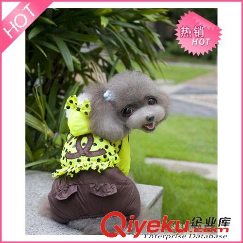  寵物服飾 寵物衣服批發(fā)狗狗保暖四腳棉衣高品質(zhì)品牌寵物服飾混批 雙C套裝